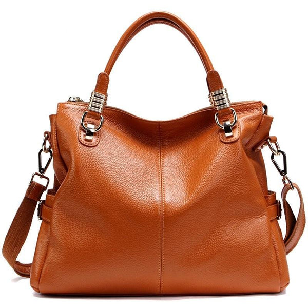 Genuine Leather Two Way Handbags