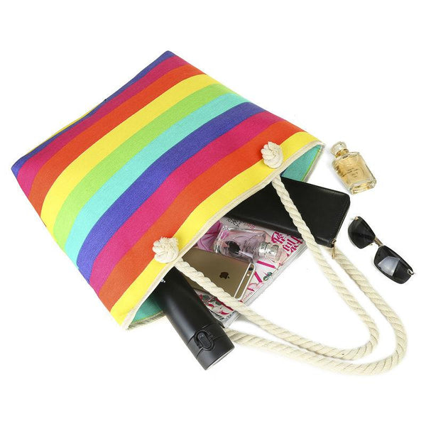 Rainbow Casual Tote Bag