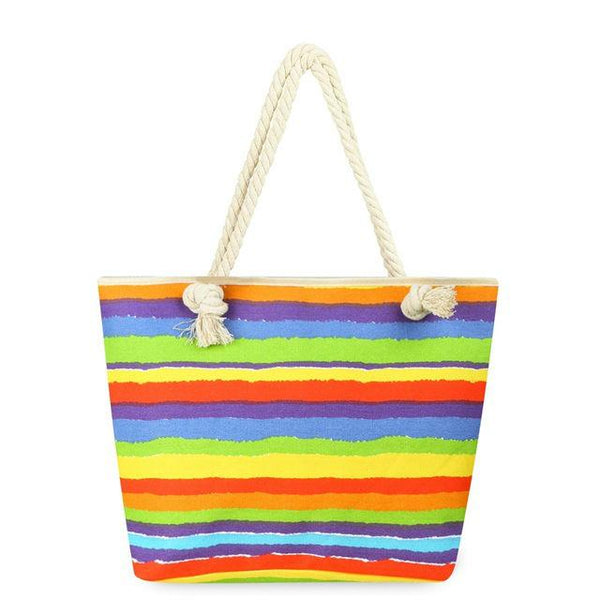 Rainbow Casual Tote Bag