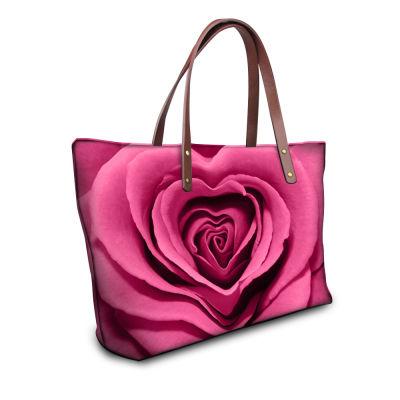 Floral Print Tote Bag
