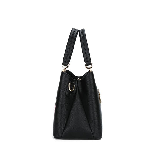 Rose Embroidery Two Way Bags