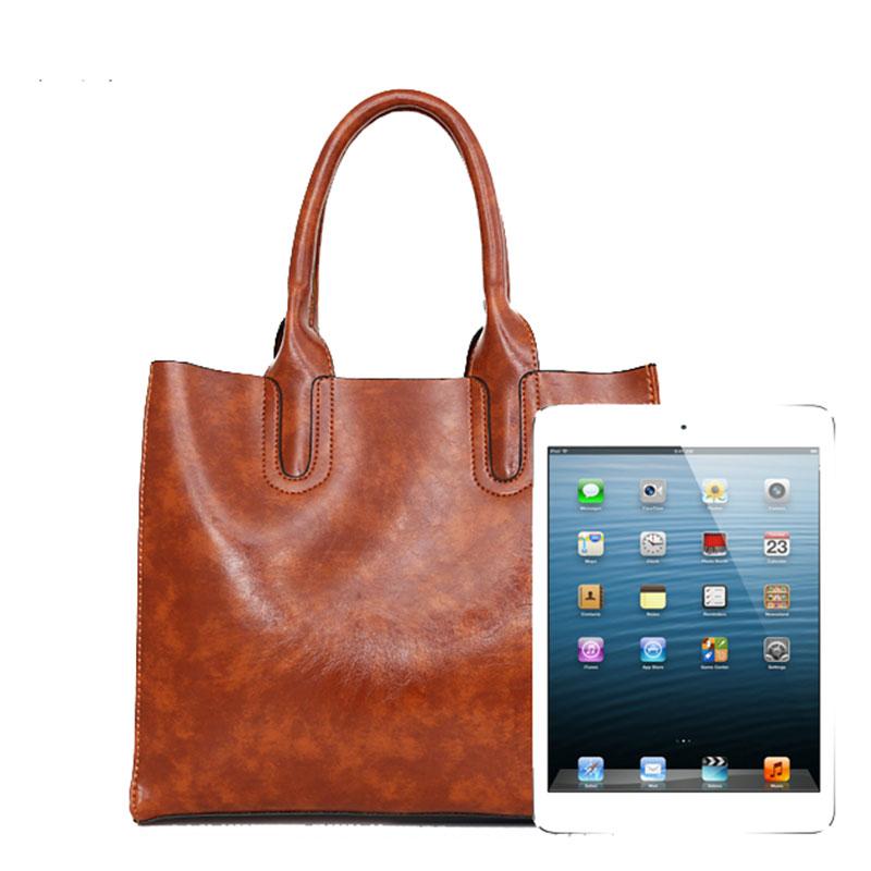 3 in 1 Genuine Leather Tote Bag