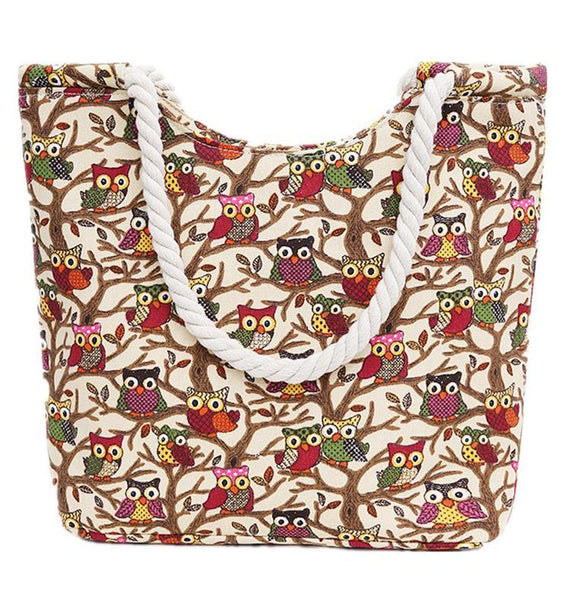 Creative Print Casual Tote Bag