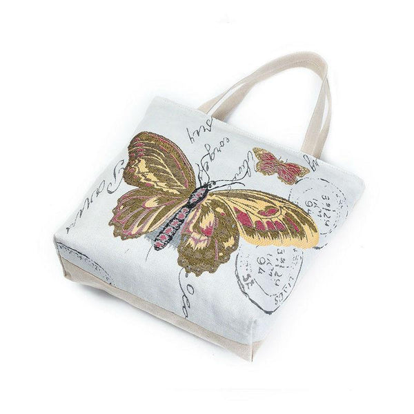 Butterfly Printed Tote Bags