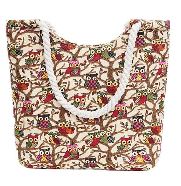 Creative Print Casual Tote Bag