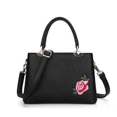 Rose Embroidery Two Way Bags