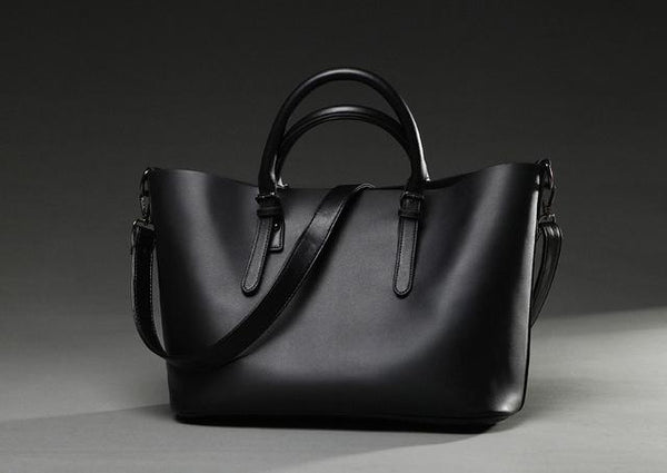 Elegant Chrome Two Way Tote Bag