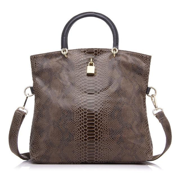 Snake Skin Designer Tote Bag