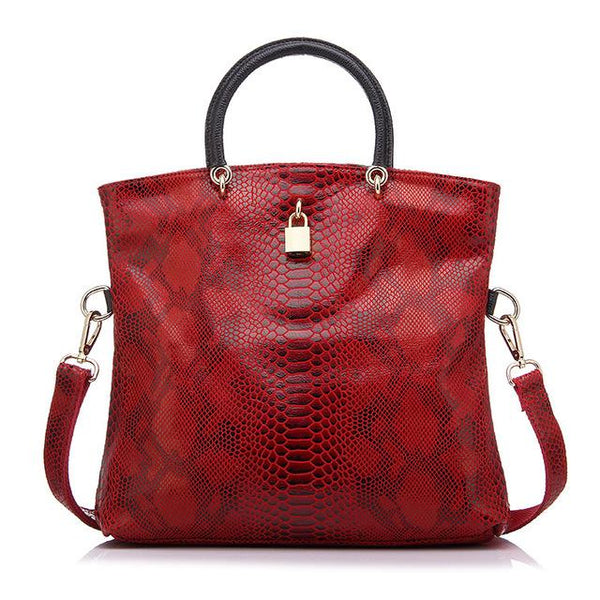 Snake Skin Designer Tote Bag